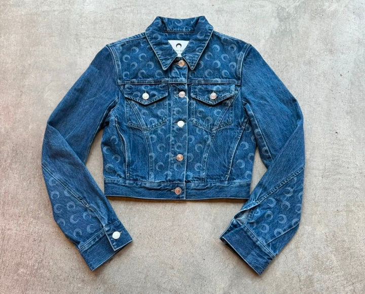 Veste en jean Marine