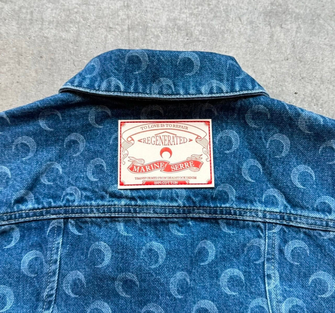 Veste en jean Marine