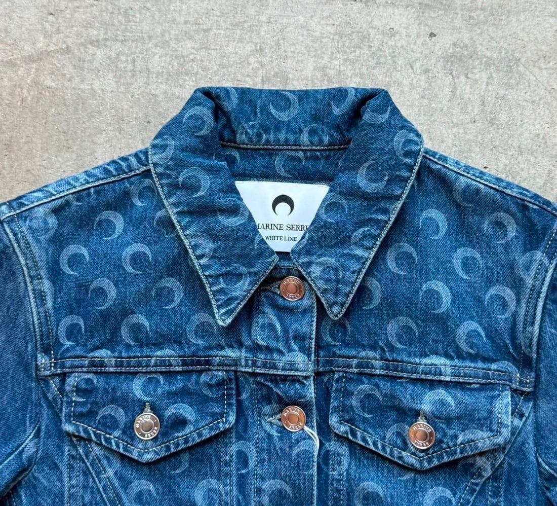 Veste en jean Marine